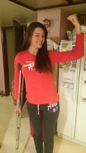 Transition to the crutch! 